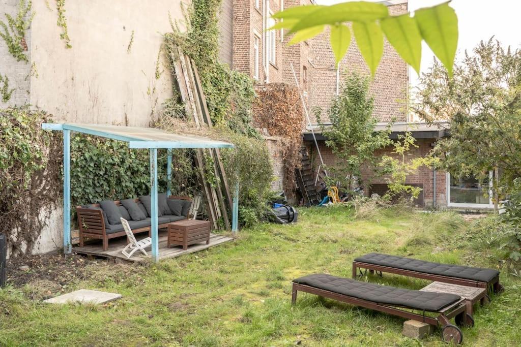 Villa Mari'S: Multifunctional Shelter With Big Garden Gante Exterior foto